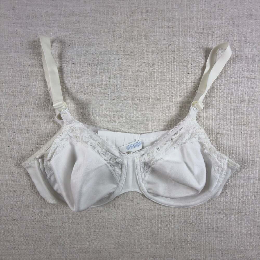 Playtex‎ Expectant Moments Nursing Bra 38B White